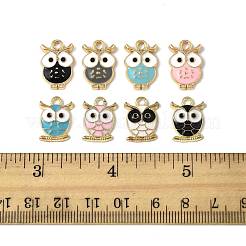 24Pcs 8 Styles Alloy Enamel Pendants&nbsp;ENAM-FS0003-48