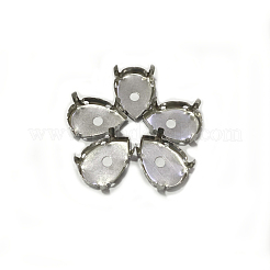 Non-Tarnish Stainless Steel Sew on Prong Settings&nbsp;STAS-L229-07B