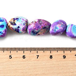 Dyed Natural Magnesite Beads Strands&nbsp;G-L617-A01-02