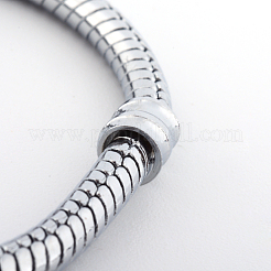 Brass European Style Bracelets for Jewelry Making&nbsp;KK-R031-05