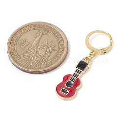 Musical Theme Alloy Enamel Pendant Decorations&nbsp;HJEW-JM01848