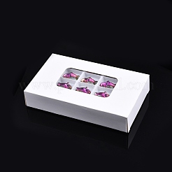 Electroplated Glass Pendants&nbsp;EGLA-N006-059