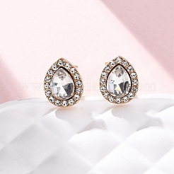 Alloy Silicone Clip-on Earrings&nbsp;EJEW-Z120-02G-02