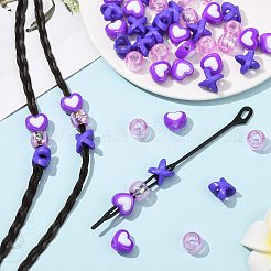 Acrylic Hair Coil Cuffs&nbsp;FIND-FZC0005-004A-02