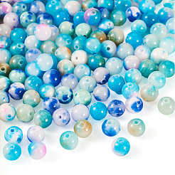 120Pcs 6 Colors Natural Persian Jade Beads&nbsp;G-TA0002-39