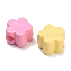 Opaque Acrylic Enamel European Beads&nbsp;AC-CBA917A-01B