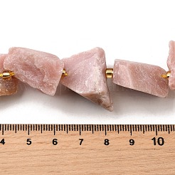 Raw Rough Natural Pink Opal Beads Strands&nbsp;G-Z087-B21