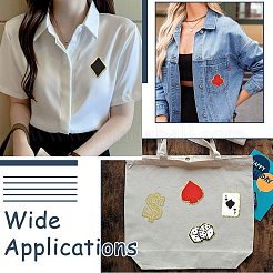 11Pcs 11 Styles Computerized Embroidery Cloth Iron on/Sew on Patches&nbsp;PATC-CJ0001-09