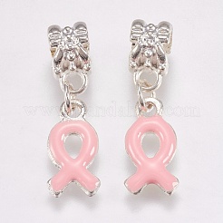 Metal Alloy European Dangle Pendants&nbsp;X-MPDL-H062-1