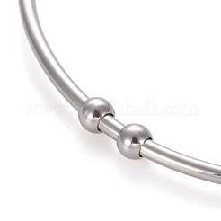 Tarnish Resistant 201 Stainless Steel Cuff Bangles&nbsp;BJEW-E364-BP14