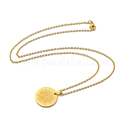 Constellation Pendant Necklaces&nbsp;NJEW-S422-04G-06