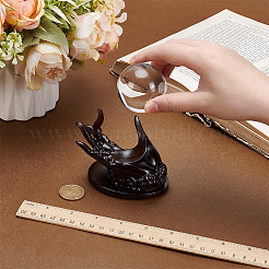 Resin Crystal Ball Display Pedestal&nbsp;AJEW-WH0794-69
