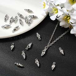 SHEGRACE Brass Shell Shape Charms&nbsp;XGR0171P-103P