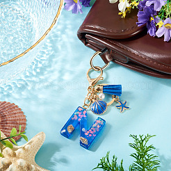 Star Resin & Shell Keychains&nbsp;KEYC-TAC00087-01N