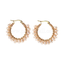 304 Stainless Steel Hoop Earrings Sets&nbsp;EJEW-JE04202