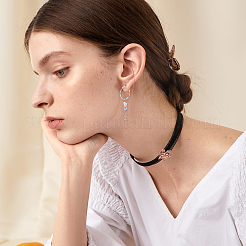 16 Pairs 4 Style Brass Hoop Earrings&nbsp;KK-CA0001-80