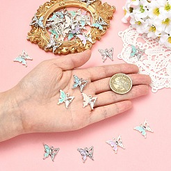 16Pcs 8 Styles Alloy Enamel Pendants&nbsp;FIND-YW0011-64