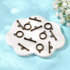 Brass Toggle Clasps&nbsp;KK-P141-01AB