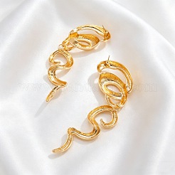Alloy Stud Dangle Earrings for Women&nbsp;WGB7B3C-01