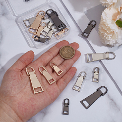 18Pcs 9 Styles Alloy Zipper Pull Tabs&nbsp;FIND-CY0001-84