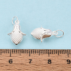 925 Sterling Silver Corn Charms&nbsp;STER-T009-08S