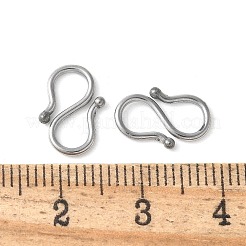 304 Stainless Steel S-Hook Clasps&nbsp;STAS-Z124-04A-P