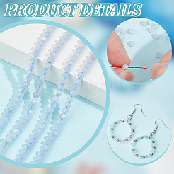 2 Strands Natural Blue Lace Agate Beads Strands&nbsp;G-NB0005-65