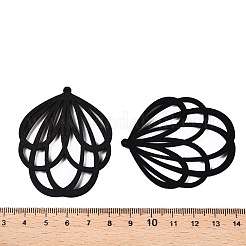 Natural Poplar Wood Big Pendants&nbsp;WOOD-N016-29