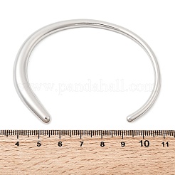 304 Stainless Steel Cuff Bangles for Women&nbsp;BJEW-G776-01P
