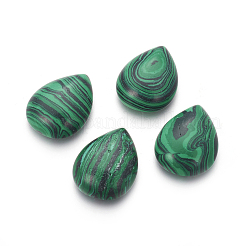 Synthetic Malachite Cabochons&nbsp;G-I214-D10-19x25mm