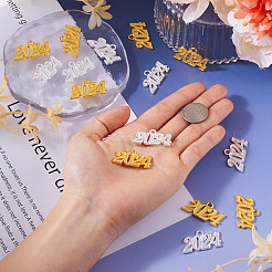 60Pcs 2 Colors Alloy Pendants&nbsp;FIND-TA0004-34