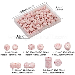 100Pcs 5 Styles Acylic Imitation Turquoise Beads&nbsp;OACR-YW0002-54