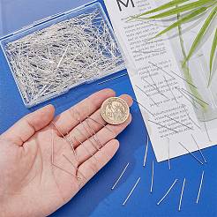 500Pcs Brass Flat Head Pins&nbsp;KK-SC0005-26B