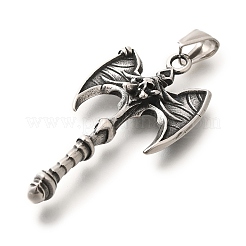 304 Stainless Steel Big Pendants&nbsp;STAS-G350-44A-AS