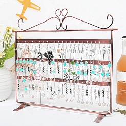Rectangle Shape Iron 3-Tier Earring Display Stand&nbsp;EDIS-K002-03R