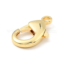 Brass Lobster Claw Clasps&nbsp;KK-G416-18G