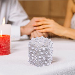 Velvet Couple Ring Boxes&nbsp;VBOX-WH0019-001