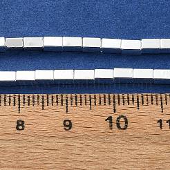 Electroplated Synthetic Non-magnetic Hematite Beads Strands&nbsp;G-I360-Y01-04