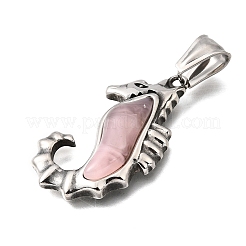 304 Stainless Steel & Resin Pendants&nbsp;STAS-H263-14AS