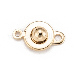 201 Stainless Steel Snap Clasps&nbsp;STAS-I137-06G