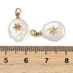 Natural Keshi Pearl Pendants&nbsp;STAS-Z136-01G-05