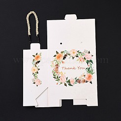 Rectangle Paper Gift Boxes with Handle Rope&nbsp;CON-B010-03B
