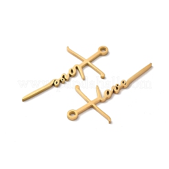 Ion Plating(IP) 304 Stainless Steel Pendants&nbsp;STAS-H212-10G