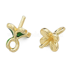 Brass Enamel Cup Peg Bails&nbsp;KK-N259-15