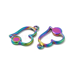 Ion Plating(IP) 304 Stainless Steel Pendants&nbsp;STAS-B032-37MC