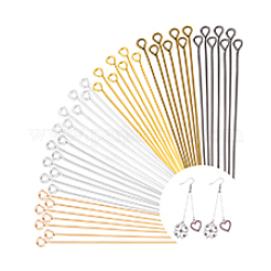 1200Pcs 6 Colors Alloy Eye Pins&nbsp;FIND-PH0025-40