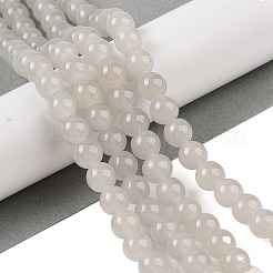 Baking Paint Imitation Jade Glass Round Bead Strands&nbsp;DGLA-XCP0001-17