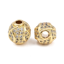 Brass Cubic Zirconia Beads&nbsp;KK-L251-65G