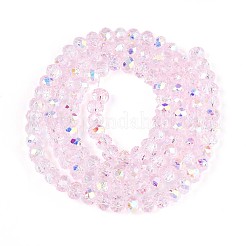 Transparent Glass Beads Strands&nbsp;EGLA-N016-4mm-04