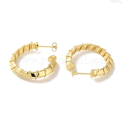 Rack Plating Brass Stud Earrings&nbsp;EJEW-P272-05G